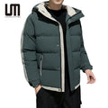 Liu Ming Good Quality Wholesale Winter Men Hooded Fashion Thick Warm Parkas Plus Size Jackets Cotton Coats