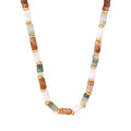 Hot Selling Personality Design Fashion Trend Beads Stainless Steel 18K Gold Plated Chains Jewelry Necklace