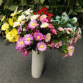 Cross-border Hot Selling Bouquet of Red Chrysanthemum Daisy Flowers for Wedding Decoration
