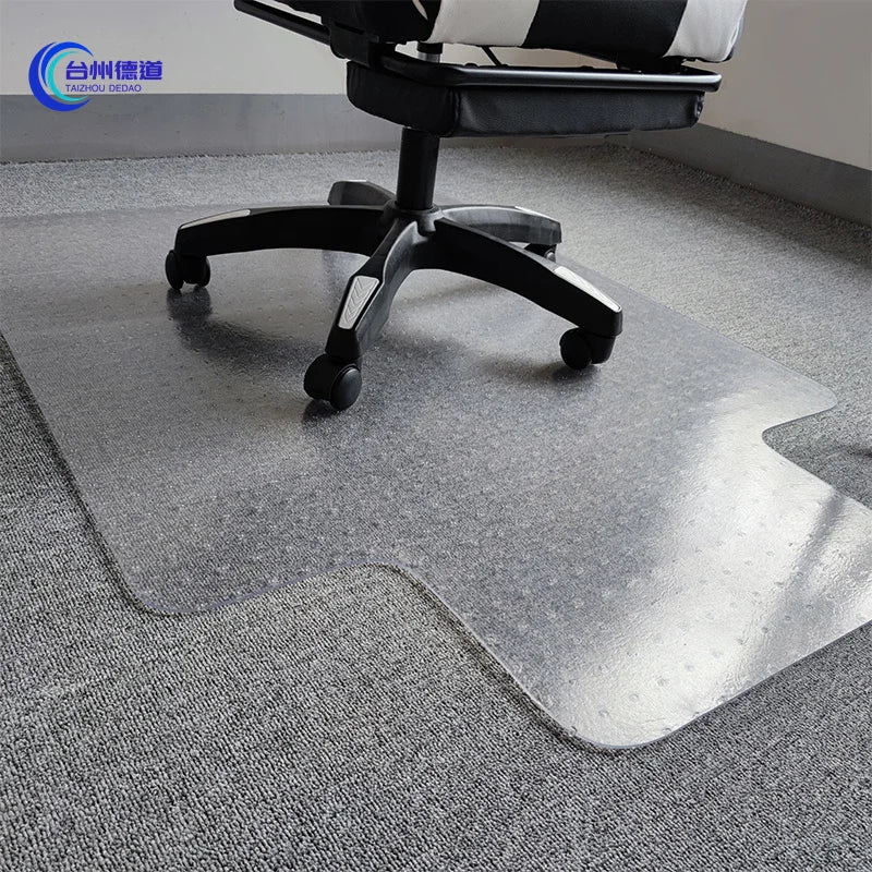 Custom Printed Logo PVC Table Mat Washable Super Absorbent Waterproof Frosted Desk Protector for Home Office