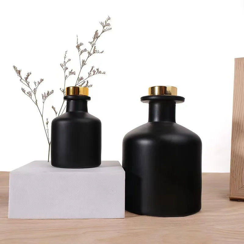 Fast Delivery Durable Home Aromatherapy Reed Diffuser for Living Room Fruit Scents on Fireless Glass Bottles