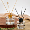 Round Empty 100ml Colored Fragrance Bottle Diffuser Glass Car air Freshener No Fire Perfume Bottle