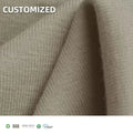 In Stock 340GSM Eco-Friendly Knitted Bamboo 61% Organic Cotton 27% Spandex Jersey Fabric with Wicking for Girls & Boys Clothing