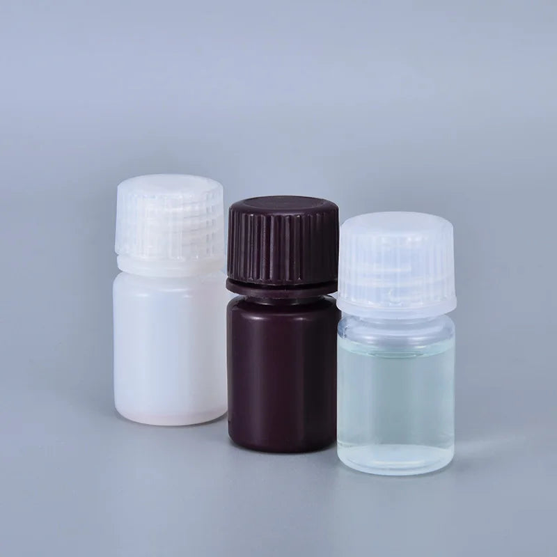 Wide Mouth Plastic PP Bottle for Sample Chemical Reagent Sterilized Polypropylene Bottle with Screw Cap
