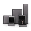 Beautiful Brand Jewelry Box Jewelry Packaging Ring Black Necklace Box Velvet Custom Necklace Packaging Box Package for Bracelet