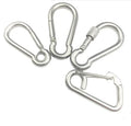 M4 M5 M6 M8 M10 M12 Cheap Stainless Steel Key Chain Hook Snap Hook Climbing Carabiners