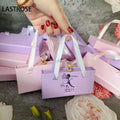 New Style Lash Box With Handle Cardboard Shopping Lashes Case Wholesale Private Label Eyelash Package