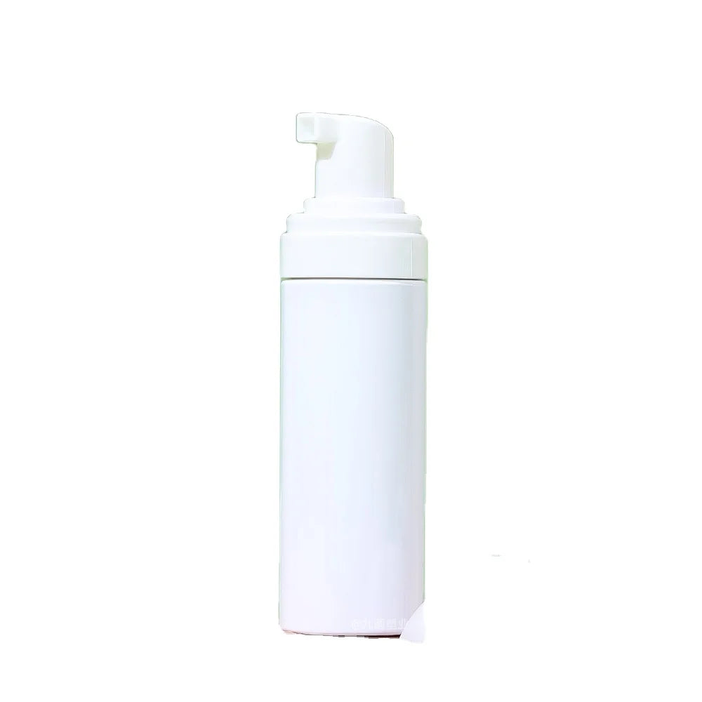 In Stock White Black Cleansing Mousse Bottle Facial Cleanser Pressing Foaming Bottles