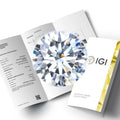 3 Carat Natural round Brilliant Cut Loose Diamond IGI Certified LAB Grown CVD Diamond for Jewelry Making DEF VVS VS Cut