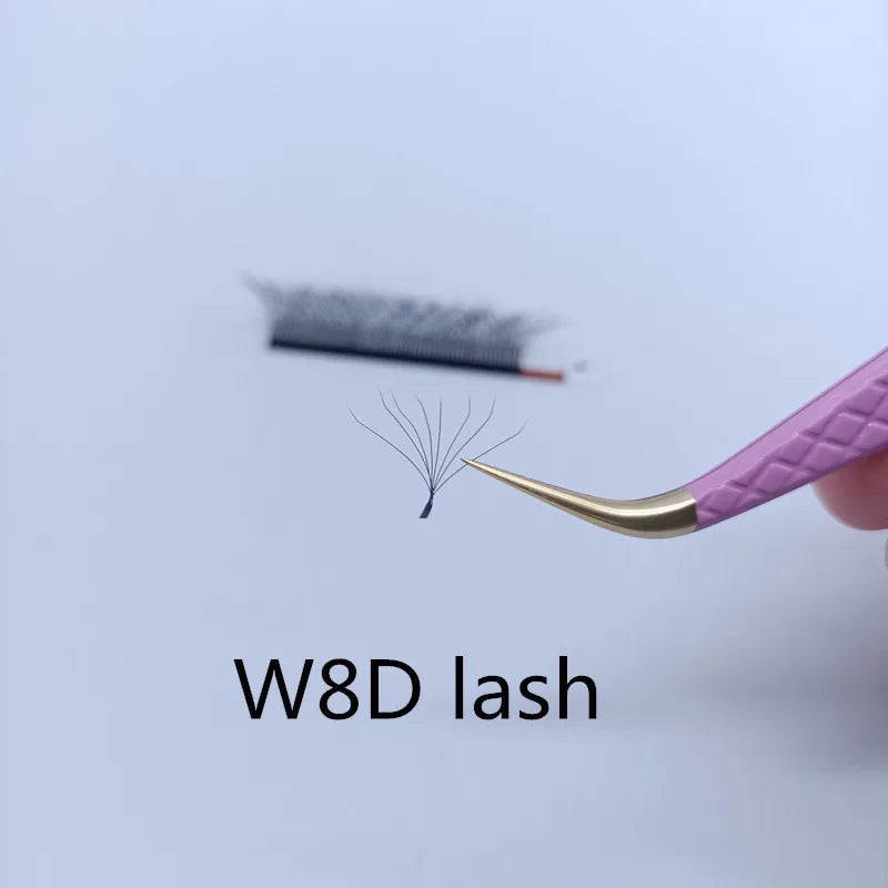 New Automatic Flower W YY Shape Bloom 8D W Fans Eyelash Extensions Natural Soft Light Full Dense YY W Lashes