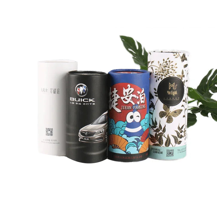 Customize the New Car-mounted Tissue Box Logo Advertising Cylinder  Paper Towel Paper Tube