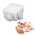 AK Cow Ice Chocolate Soap Candle Silicone Cake Molds Mould Candles for Mousse Cake Moule Silicone 3D Resin Craft Mold Decoration
