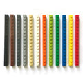 Brick 1x16 Hole ABS Plastic Bulk Small Particle Educational Building Blocks Bricks NO.2465