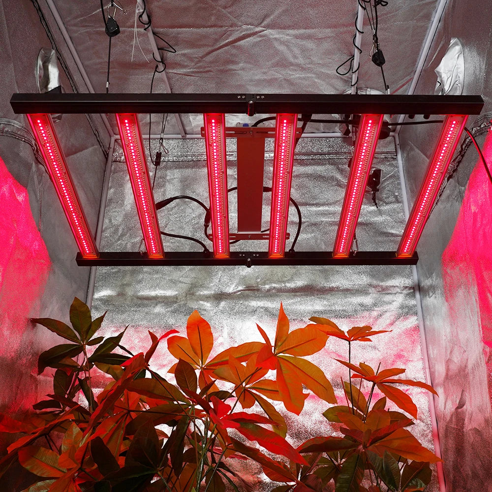 Samsung 320W Commercial Indoor LED Grow Light Waterproof Evo 301H 281b Bar with Full Spectrum Blue Red IP65 Aluminum Lamp Body