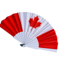 Wholesale Custom Plastic Handmade Mascot Style Personalized Logo 23cm Hand Fans for Wedding Favors