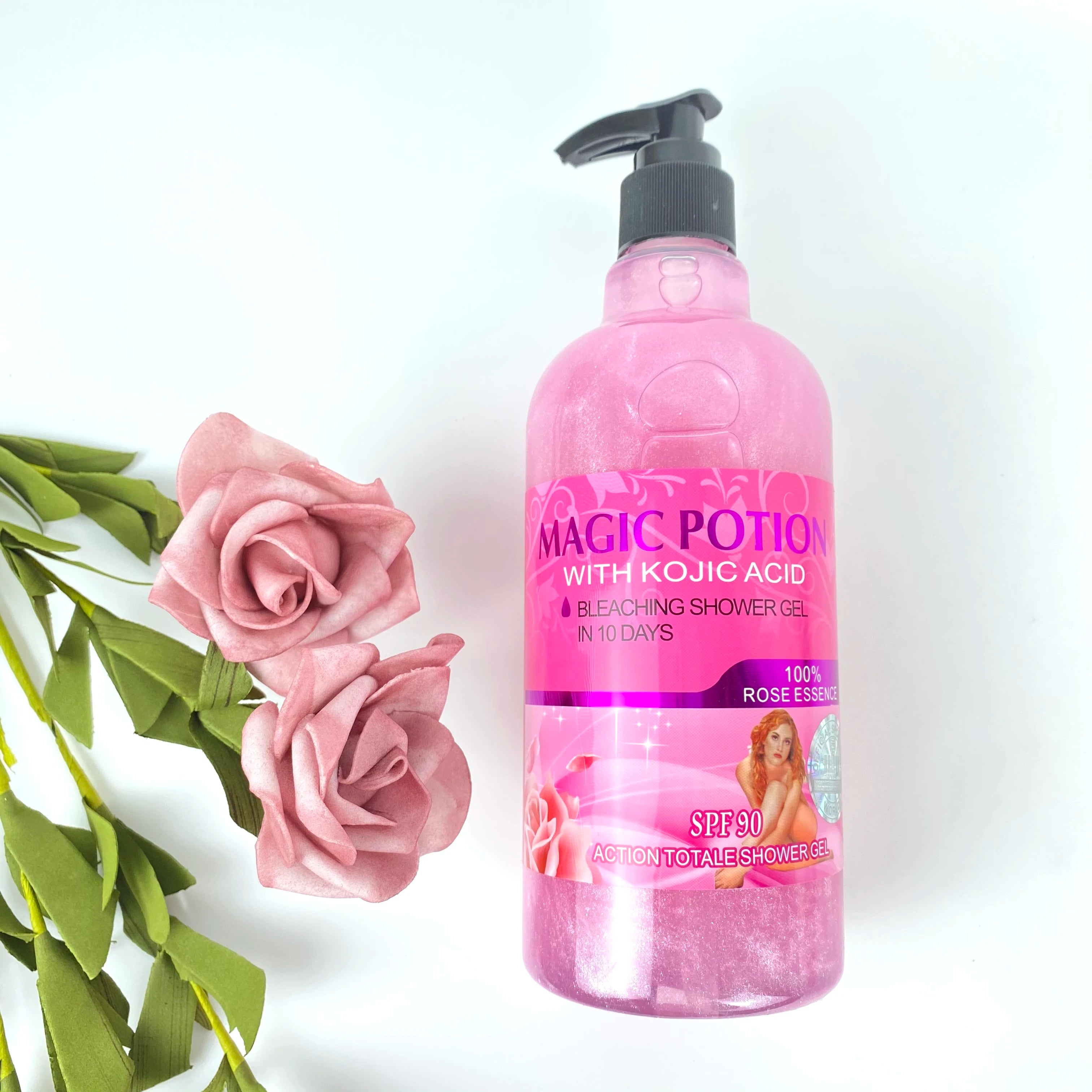 Bleaching Moisturizer Exfoliating Whitening Niacinamide Bubble Cleansing Body Care Shower Gel