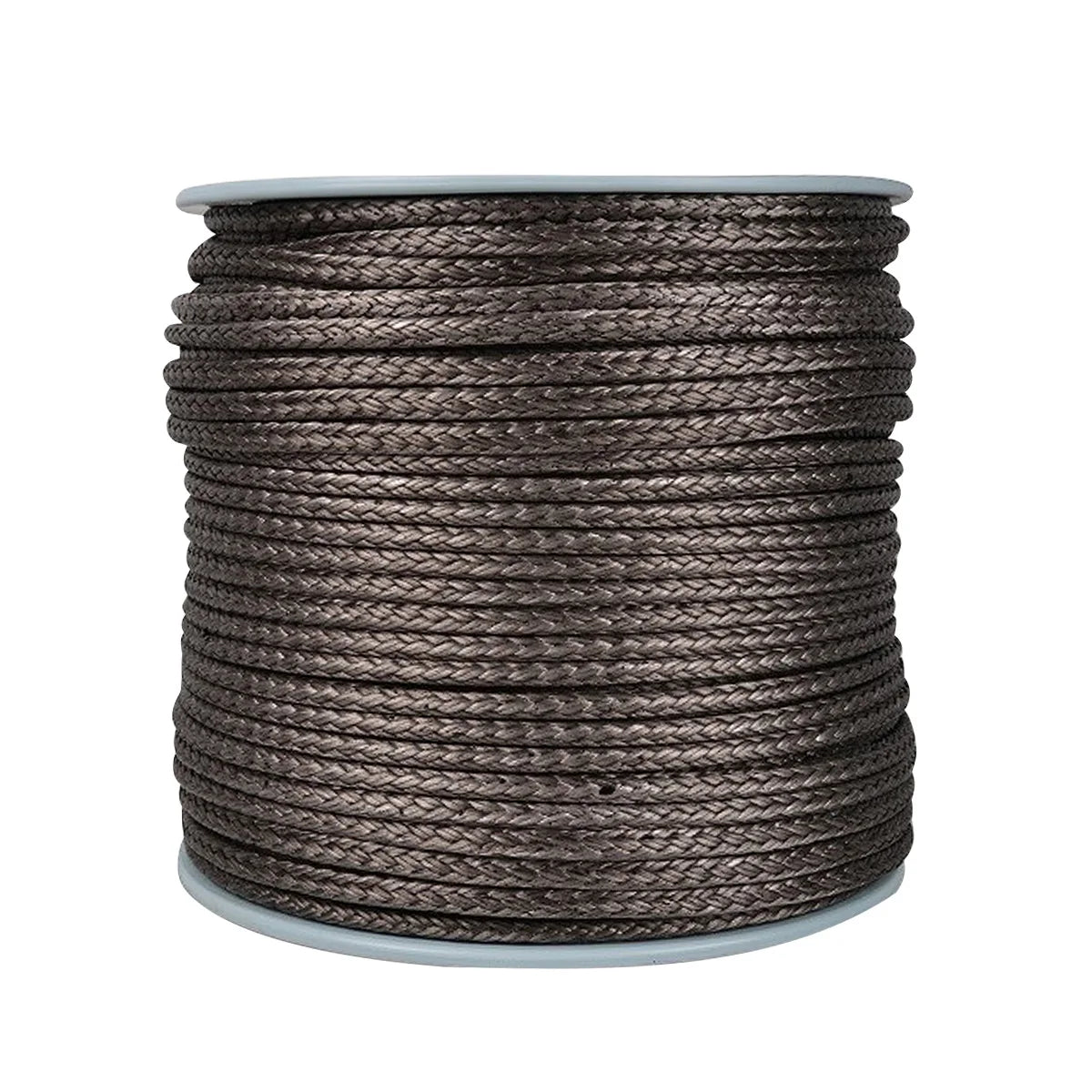 Grey Blue 3mm 4mm Marine Mooring Fishing 16 Strand Braided Rope UHMWPE Rope