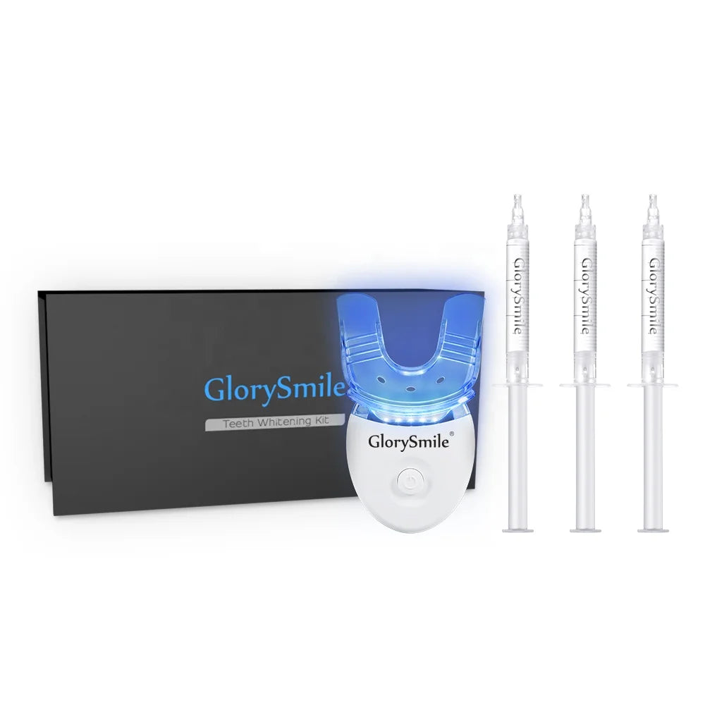 Beautiful Smile Led Teeth Bleaching Gel Syringe 35% CP 5 LED Light Teeth Whitening Kit