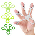 New Five Finger Piano Guitar Silicone Hand Grip Muscle Trainer and Exercise Enhancer