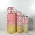 2 Litre Gym Sports Motivational Workout Water Bottle