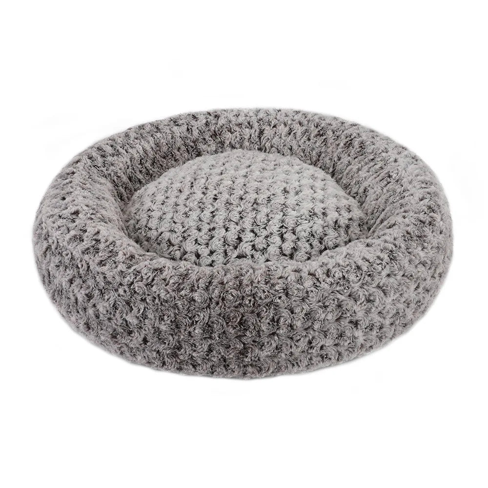 ZMaker 40cm Customized Wholesale Washable Luxury Large Pet Bed for Dog Donuts Cat Bed