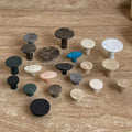Stonekocc Customized Modern Luxury Natural Marble Coat Hat Hooks Wall Art Light Luxury Bathroom Towel Hooks Cabinet Door Handles