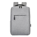 Custom Logo Slim Business Laptop Backpack With USB Charging Port Waterproof Minimalist Travel Work Bag for Men Women Low Moq