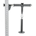 Soft Thick Foam Grip Handles Weight Bearing Forearm Wrist Roller Arm Strength Trainer for Power Rack