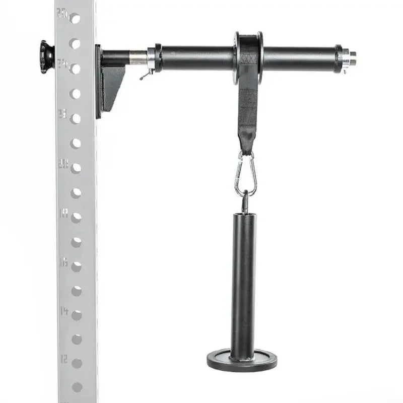 Soft Thick Foam Grip Handles Weight Bearing Forearm Wrist Roller Arm Strength Trainer for Power Rack