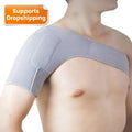 Magnetic Therapy Shoulder Support Brace with Tourmaline Adjustable Posture Corrector for Shoulder Pain Relief & Injury Recovery