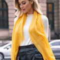 Hotsale Ladies Solid Color Cotton Voile Scarf Shawls Japanese Style Fashion Women Large Monochrome Plain Cotton Scarves Hijabs