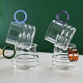Newest Nordic Cup Simple Household Milk Ring Mug With Handle Cold Drinking Tea Coffee Cup