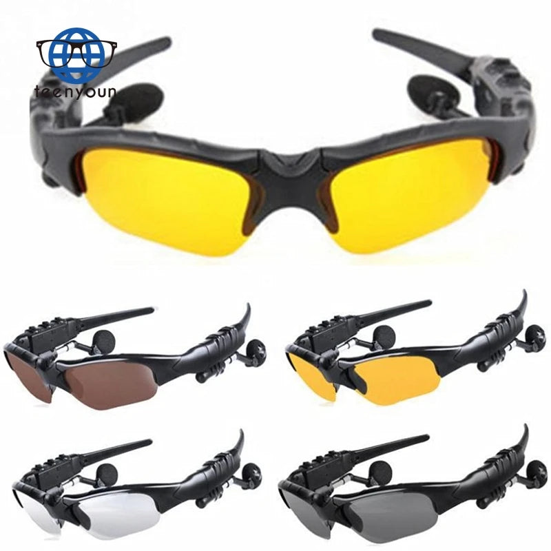 Teenyoun Product Smart Headphone Sunglasses Sport Polarized Glasses Wireless Microphone Night Vision Sunglass Eyewear