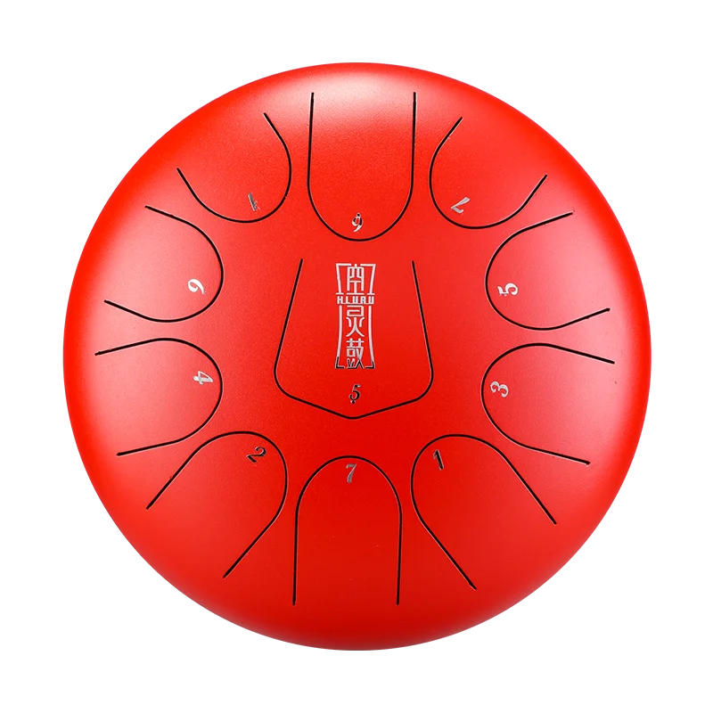 10Inch 11 Notes Hand Pan Roland Electronic Drum Set Steel Tongue Drum Kits Drum Sets