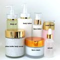Low MOQ Body Care Set Effective Whitening Anti-Acne Properties-Nourishing Cream Lotion Pearl Shea Butter Vitamin E Glycerin Face