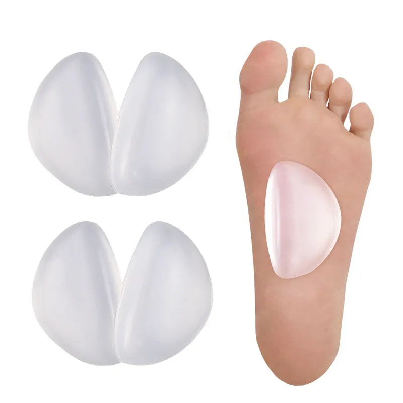 Crescent High Arch Support Shoe Insoles with Gel Pads Heel Ball-of-Foot Cushions Flat Feet Model 31050113