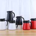 Minimalist New Design 600ml 800ml Double Wall Vacuum Thermos Coffee Carafe Contemporary Coffee Pot