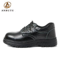 Wholesale Heat Resistant Insulation Black Work Shoes Fashion Microfiber Leather Anti-slip Safety Shoes
