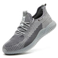 Customized Fashionable Breathable Mesh Anti-smash and Anti-puncture Safety Work Shoes