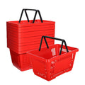 28L Retail Grocery Store Shopping Cart Basket for Plastic Hand Basket