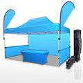 Promotional Custom Logo Printing Tent Free Designed Commercial Pop-Up Canvas Canopy Tent Waterproof Fast Delivery EventsParties