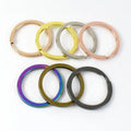 Meetee H2-2 25mm Bag Accessories Key Link Ring DIY Handmade Pendant Fittings Durable and Replaceable Zinc Alloy D Ring