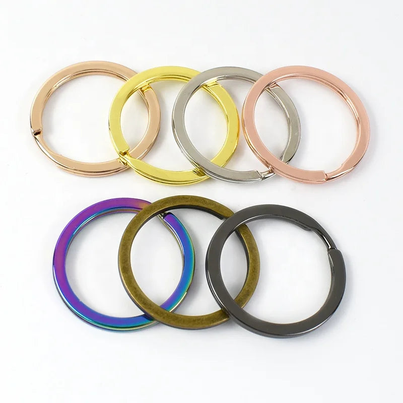 Meetee H2-2 25mm Bag Accessories Key Link Ring DIY Handmade Pendant Fittings Durable and Replaceable Zinc Alloy D Ring
