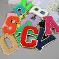 Factory Custom Hot Letter Iron on Clothing Chenille Patch