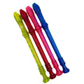 Colorful 8-Hole Soprano Recorder ABS Resin German Baroque Style 326mm Detachable Kids Musical Instrument Bag