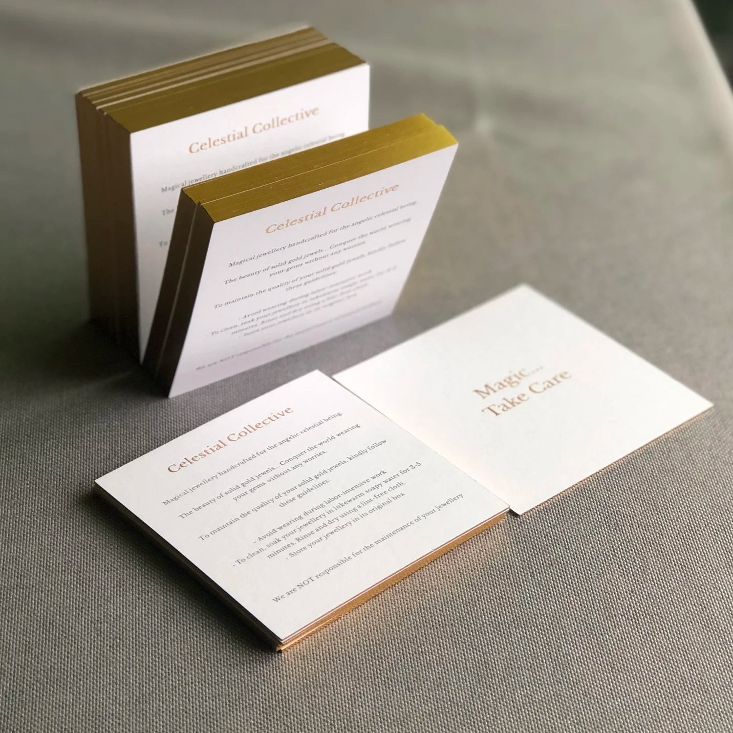 Custom Printing Cardboard Thank You Cards White Gold Paper Post Car Foil Logo Luxury With Gold Paper Board Business Card