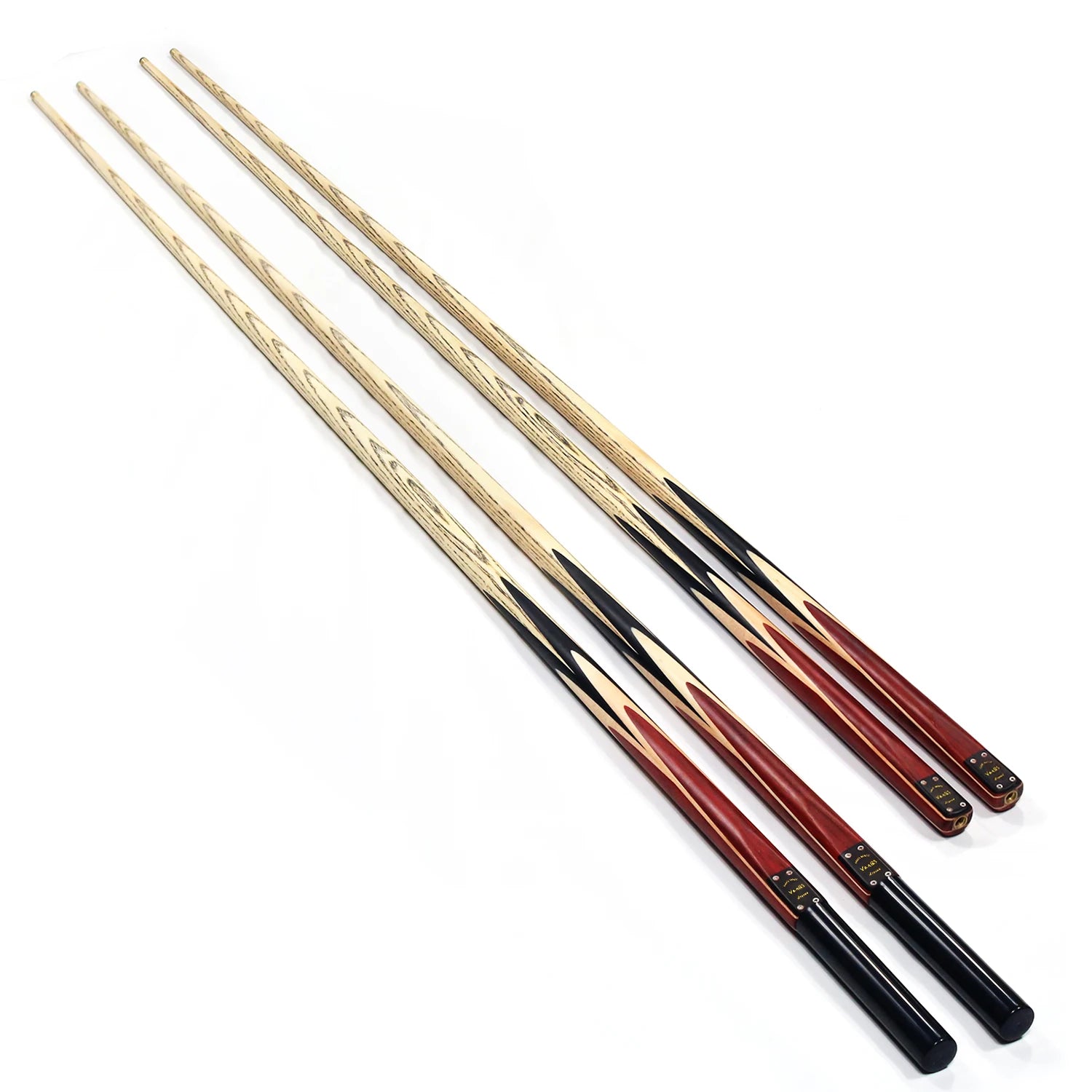 VanQs One-pc Handmade Ash Wood  9mm Tip  Snooker & Billiard Cue With Extension for Sale
