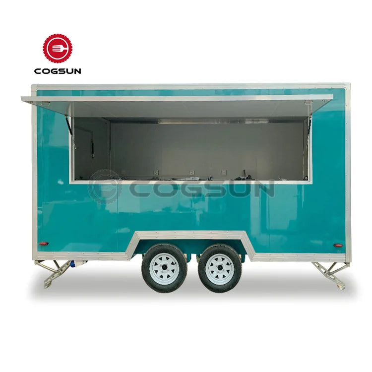 Factory Price 2024 New BBQ Deep Fryer Food Trucks Mobile Kitchen Food Trailer for Sale