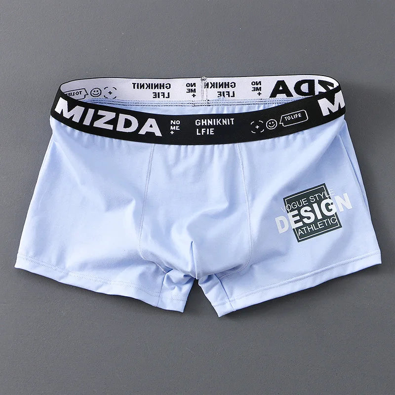 2024 Customized Men's Fitness Underpants Cotton Breathable Underwear Plus Size Boxer Briefs Seamless Underwear Shorts Male