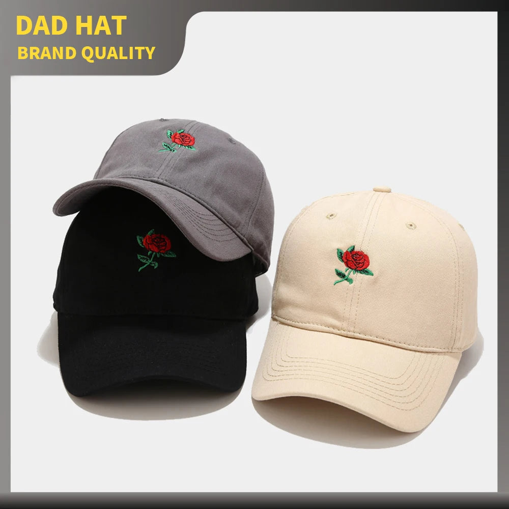 OEM/ODM Custom Baseball Caps High Quality Embroidery Logo Unisex Adults Sports Adjustable Buckle Street Letter Fitted Cap Men